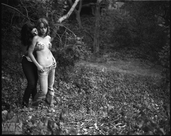 Christina and Leopard at the Oakstone