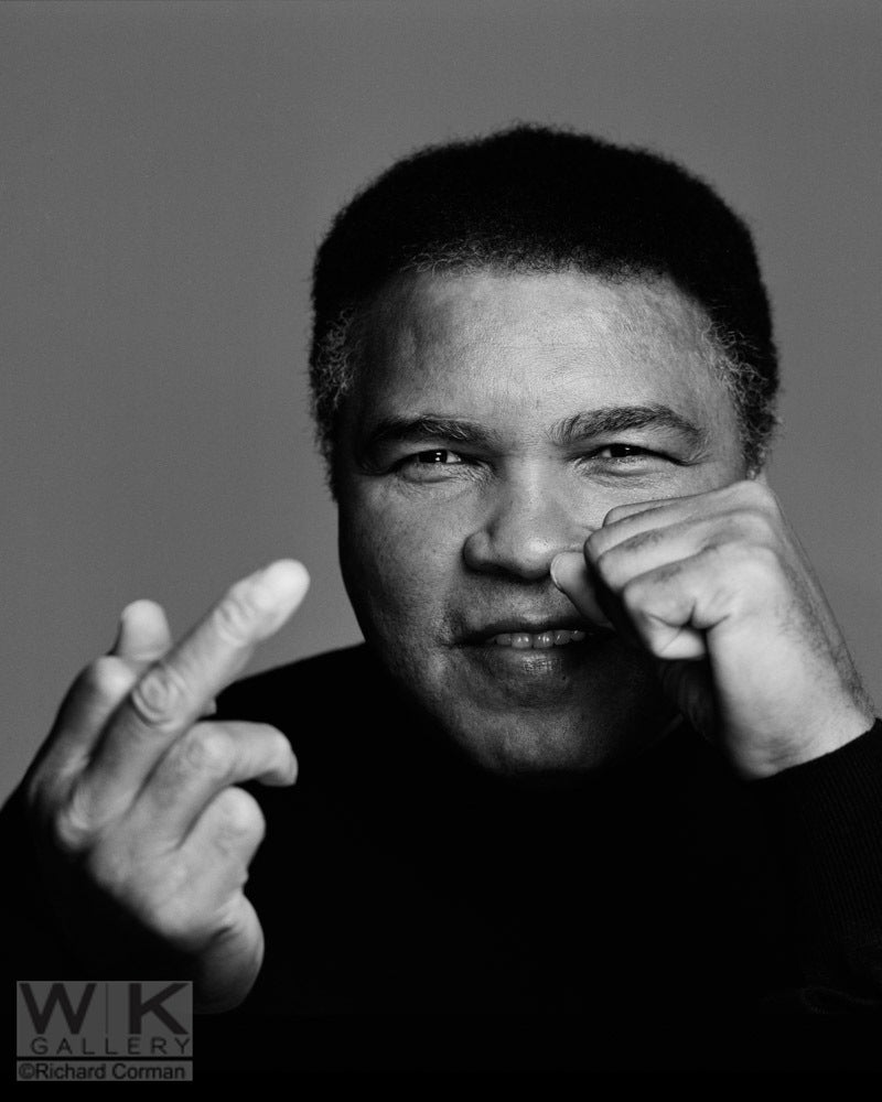Muhammad Ali Finger by Richard Corman