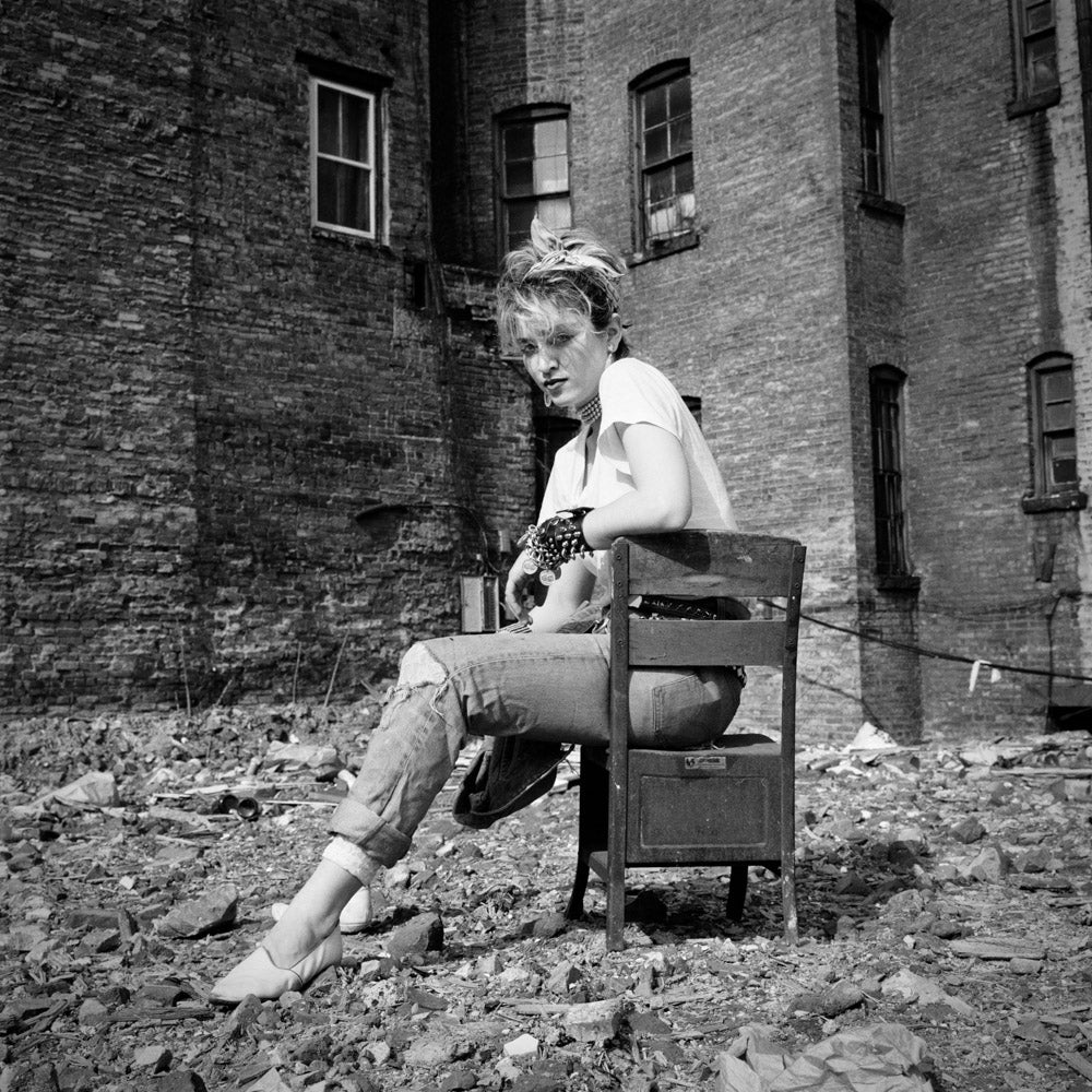 Madonna NYC '83 SHOW Madonna Rubble #5