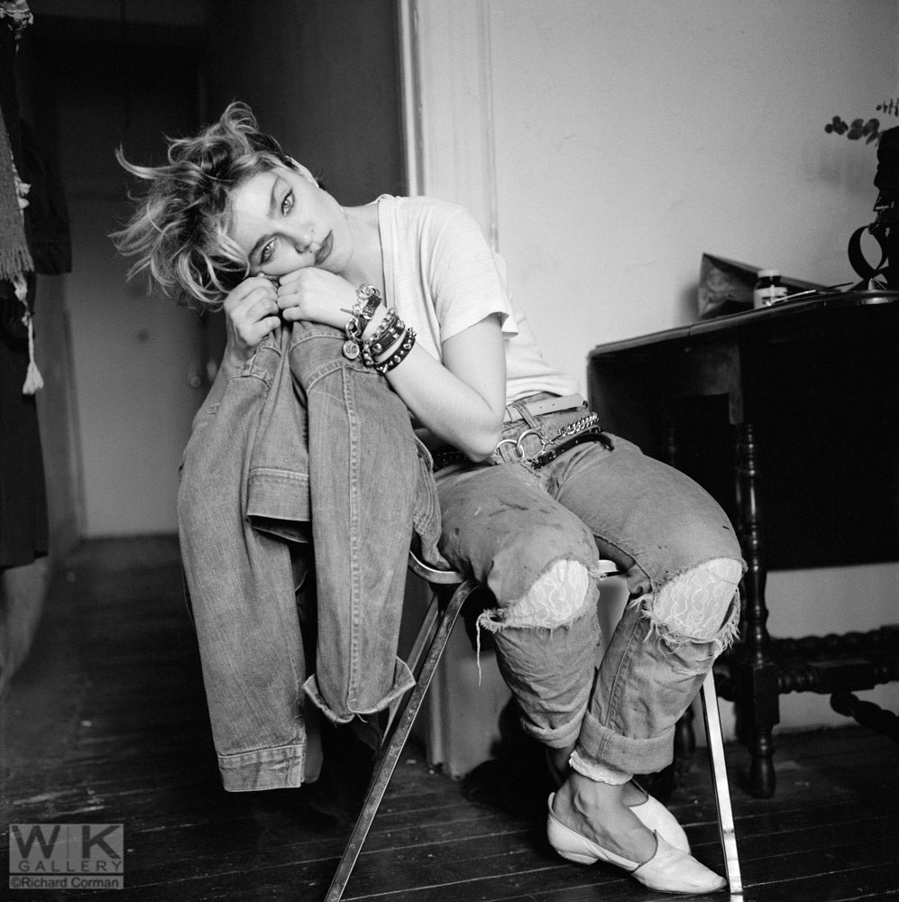 Madonna NYC '83 SHOW Madonna Chair #1