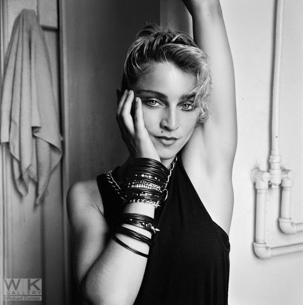 Madonna Bathroom #1 1983 by Richard Corman.      Price on Request