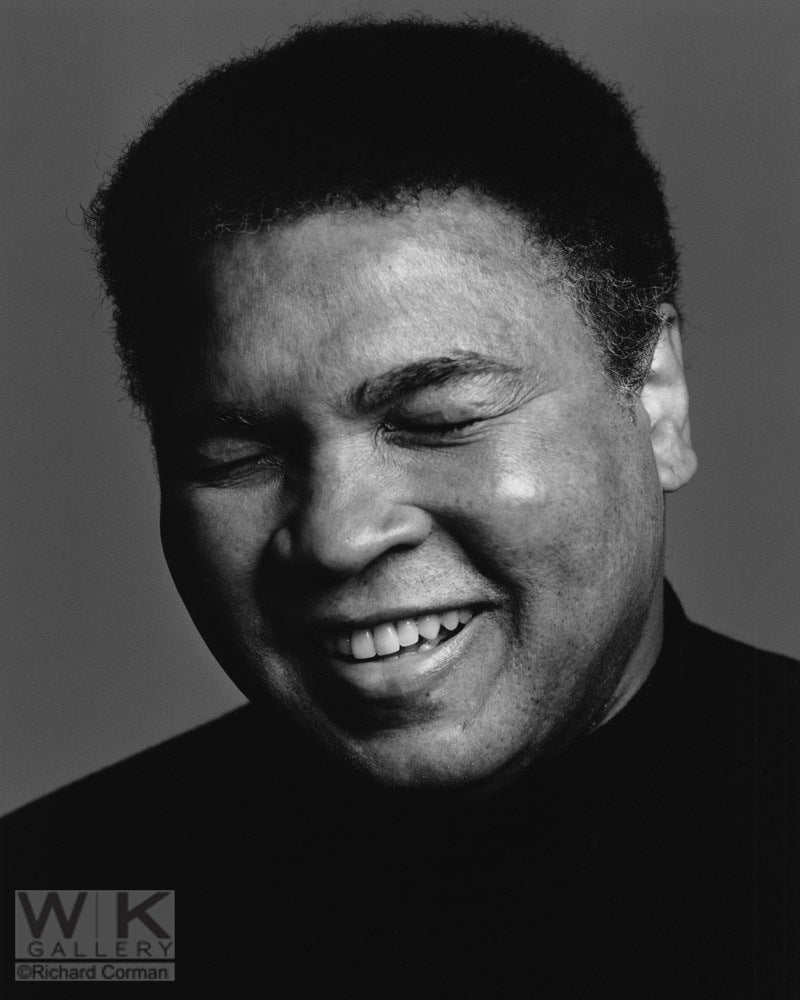 Muhammad Ali Smiling by Richard Corman